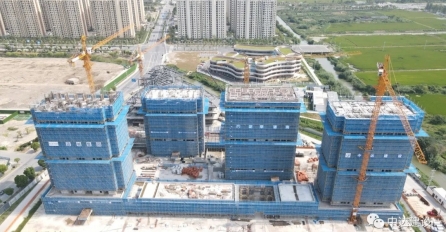 海鹽縣“七彩工地”年度表彰暨示范項目現場觀摩會在中達建設項目工地召開